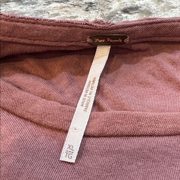 Free People | Celine Tee Sequin Embellished Long Sleeve in Lavender Size XL - Picture 8 of 16